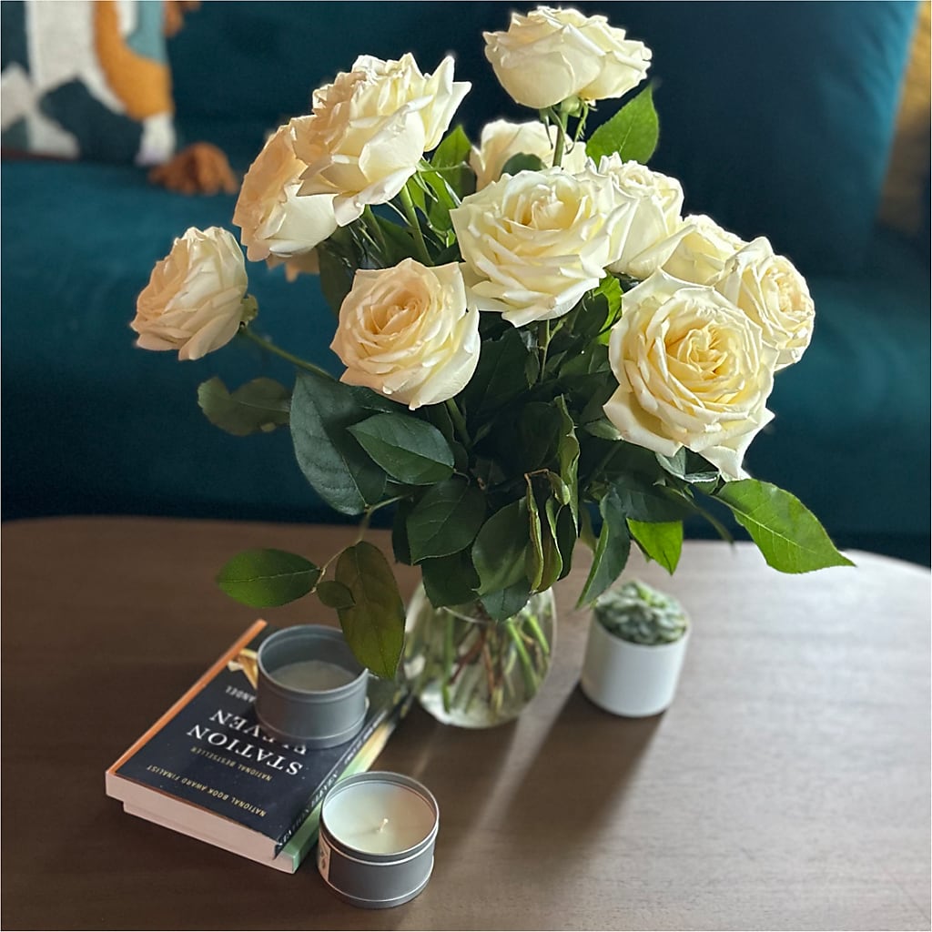 Long Stem Yellow Rose Bouquet –  Alum Rock Florist, San Jose CA