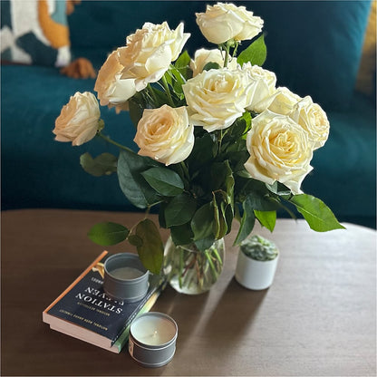 Long Stem Yellow Rose Bouquet –  Alum Rock Florist, San Jose CA