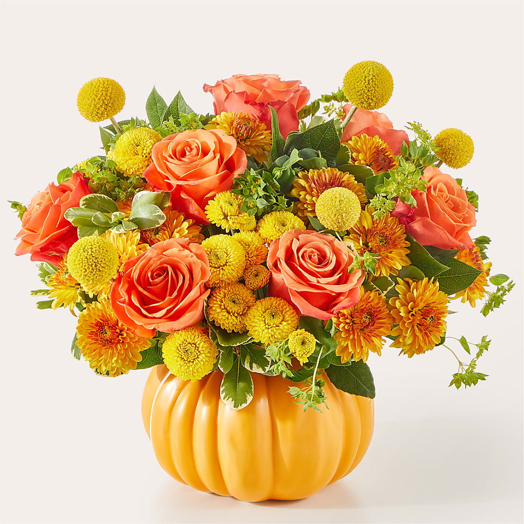 Gourdgeous Pumpkin –  Alum Rock Florist, San Jose CA