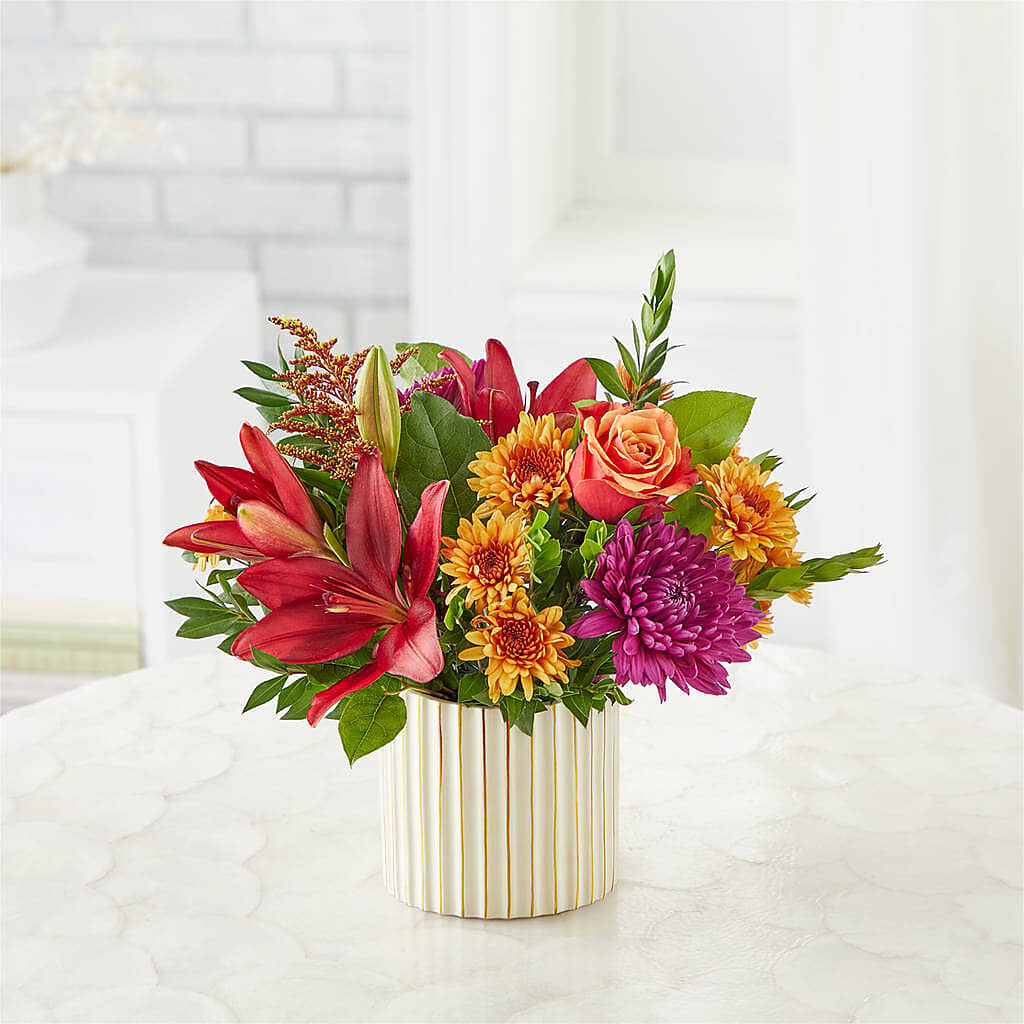 Burgundy Landscape Bouquet –  Alum Rock Florist, San Jose CA