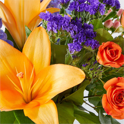 Radiant Citrus Bouquet –  Alum Rock Florist, San Jose CA