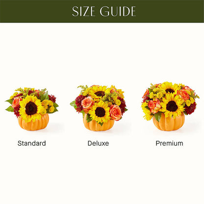 Golden Gourd Pumpkin Bouquet –  Alum Rock Florist, San Jose CA
