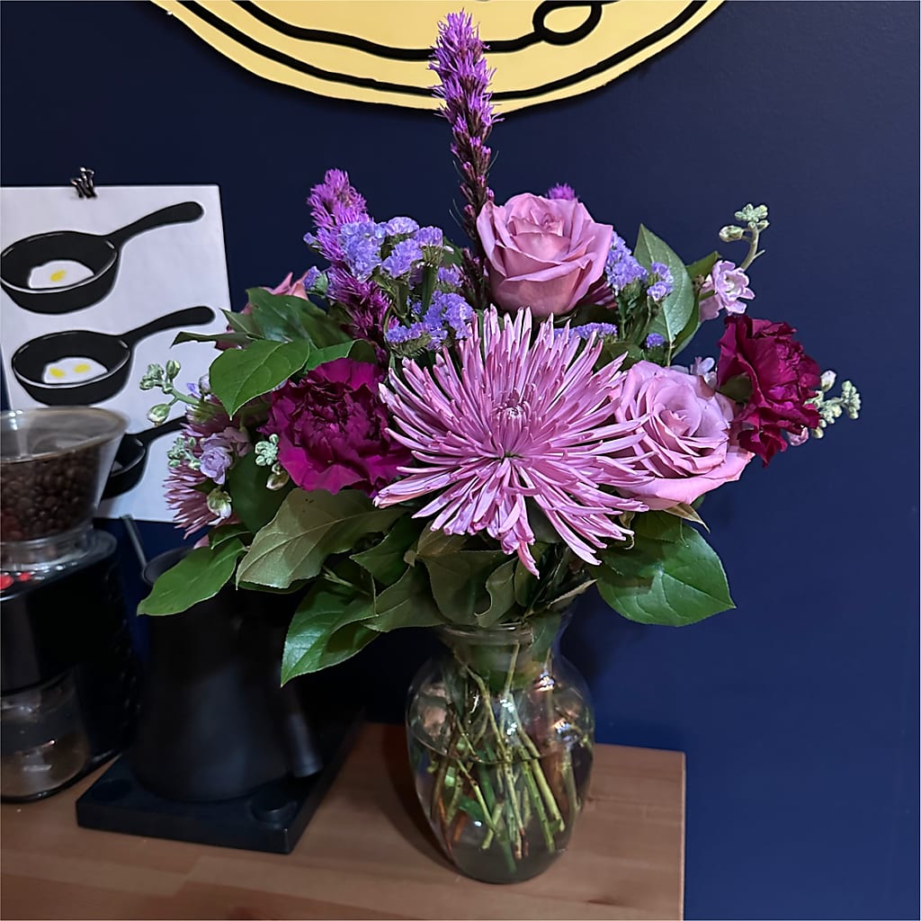 Ultraviolet Bouquet –  Alum Rock Florist, San Jose CA