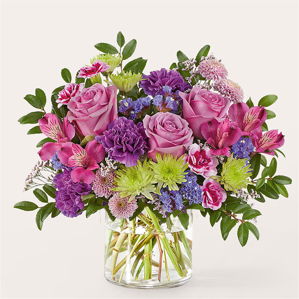 Glass Half Full Bouquet –  Alum Rock Florist, San Jose CA
