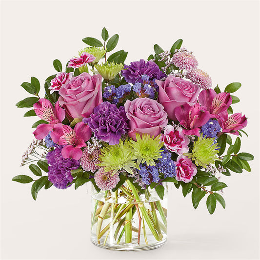 Glass Half Full Bouquet –  Alum Rock Florist, San Jose CA