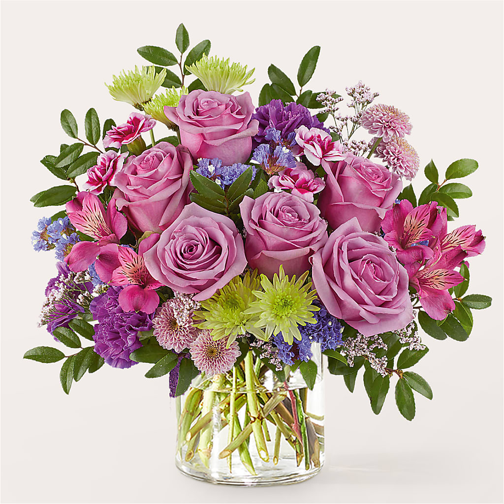 Glass Half Full Bouquet –  Alum Rock Florist, San Jose CA