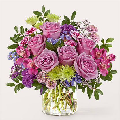 Glass Half Full Bouquet –  Alum Rock Florist, San Jose CA