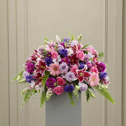 Fare Thee Well Pedestal –  Alum Rock Florist, San Jose CA