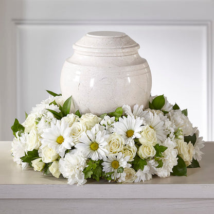 Ivory Gardens Cremation Adornment –  Alum Rock Florist, San Jose CA