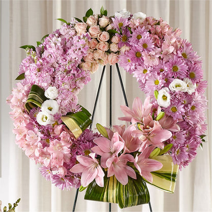 Gift of Warmth Wreath –  Alum Rock Florist, San Jose CA