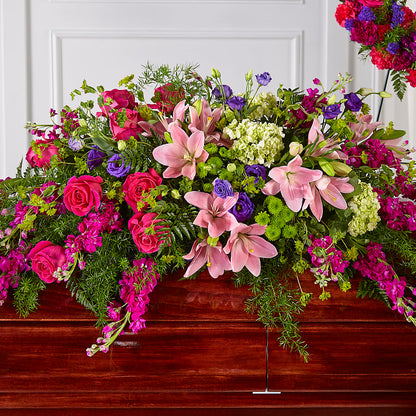 Radiant Tribute Casket Spray –  Alum Rock Florist, San Jose CA