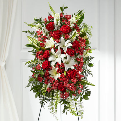 Everlasting Memory Standing Spray –  Alum Rock Florist, San Jose CA