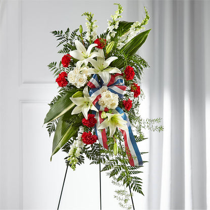 Stars of Life Standing Spray –  Alum Rock Florist, San Jose CA