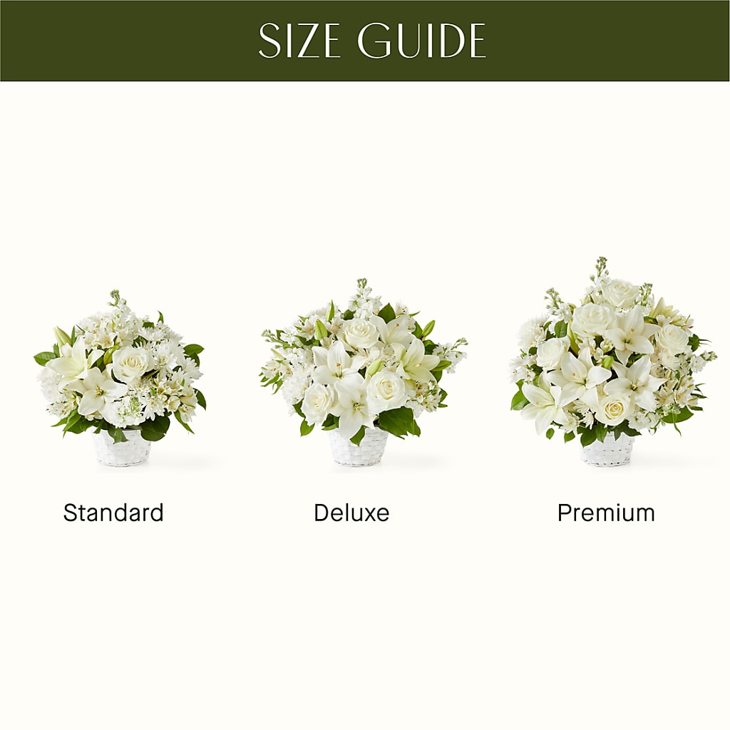 Peaceful Reflections Arrangement –  Alum Rock Florist, San Jose CA