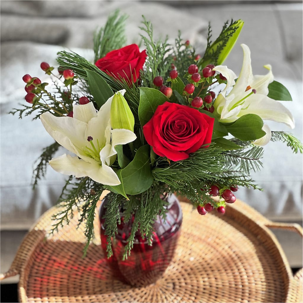 Evergreen Delight Bouquet –  Alum Rock Florist, San Jose CA
