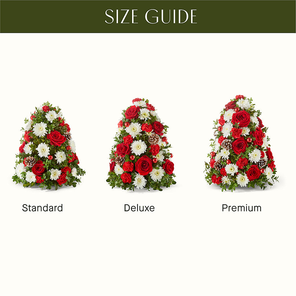 Let It Snow Tree –  Alum Rock Florist, San Jose CA