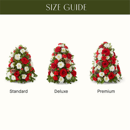 Let It Snow Tree –  Alum Rock Florist, San Jose CA