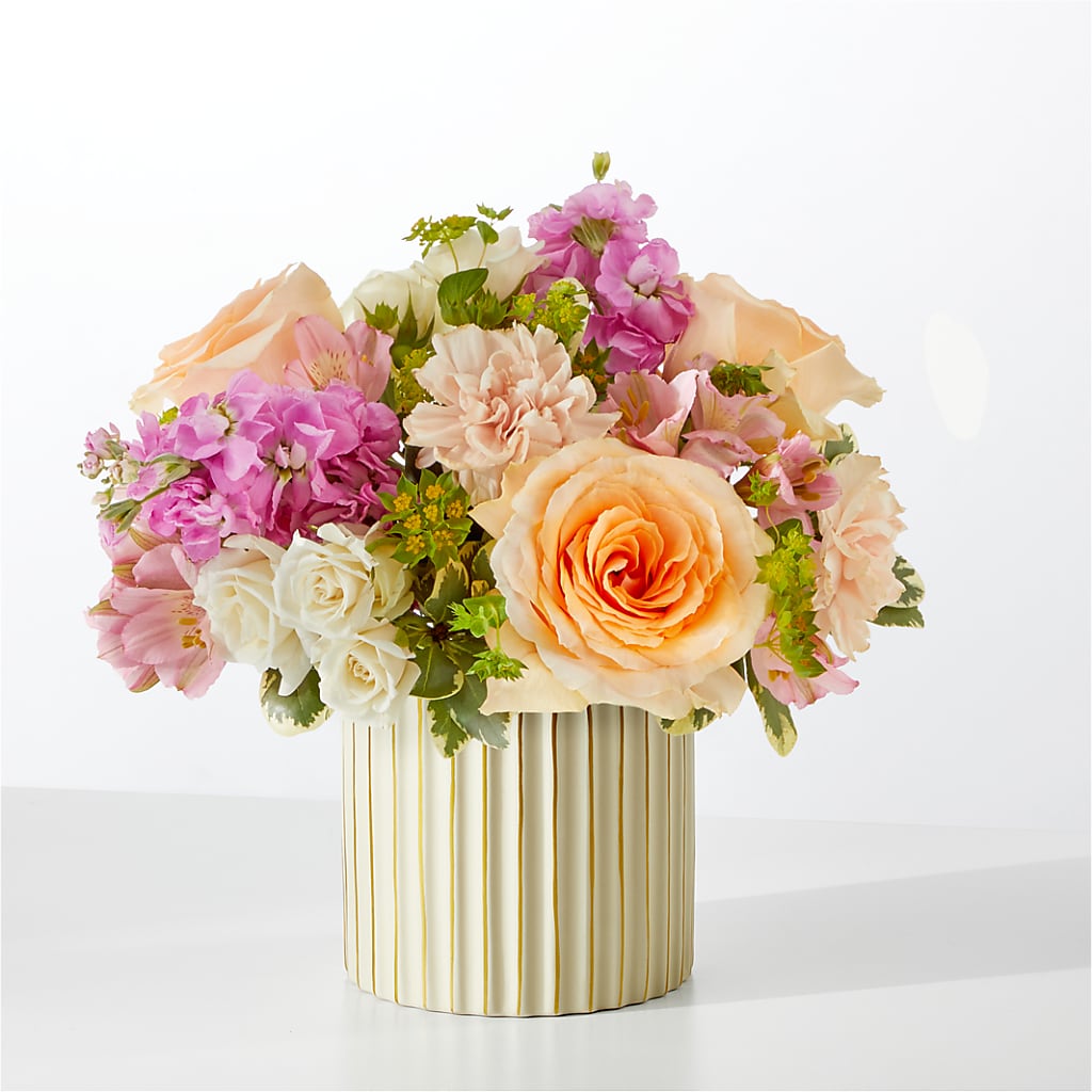 Paradise Bouquet with Ivory Vase –  Alum Rock Florist, San Jose CA
