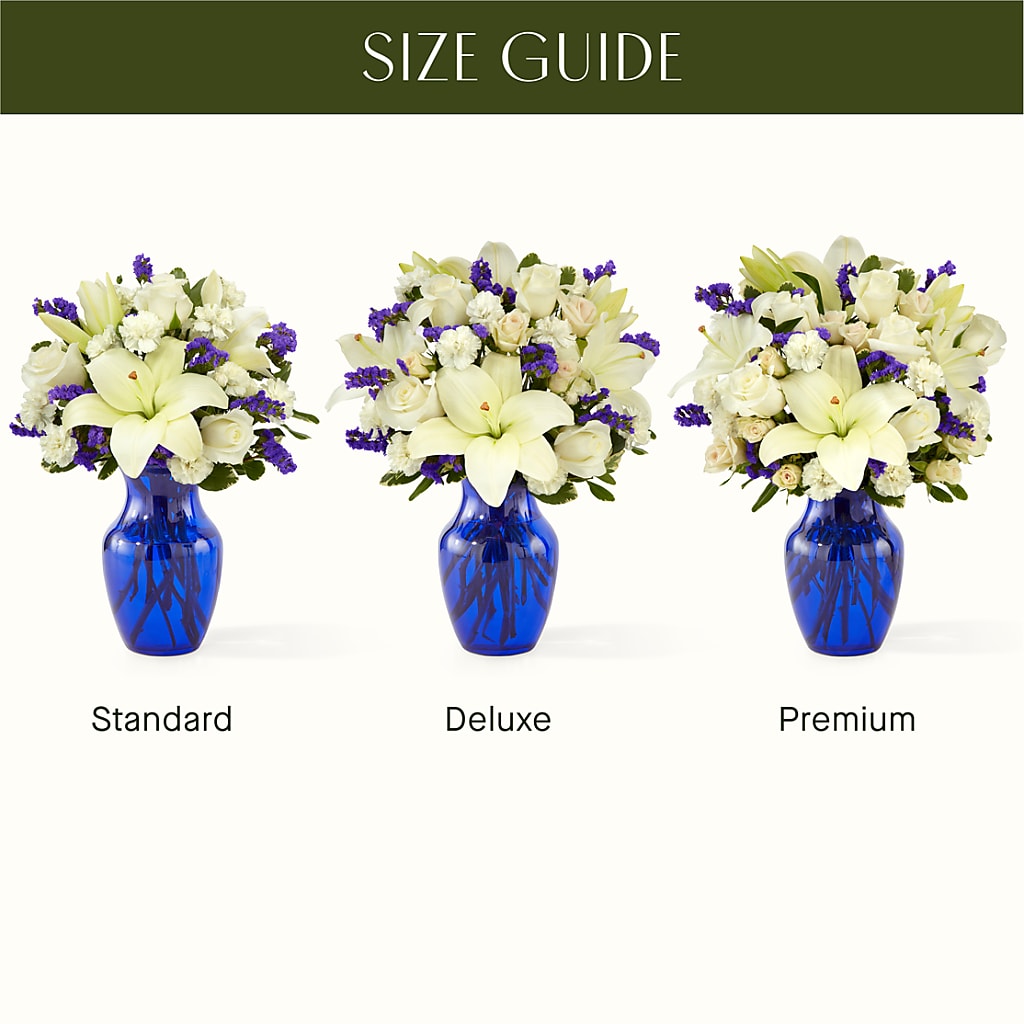 Sapphire Rush Bouquet –  Alum Rock Florist, San Jose CA