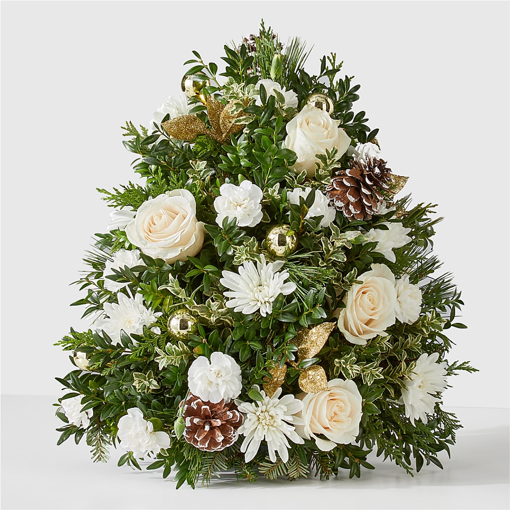 Snowed In Tree –  Alum Rock Florist, San Jose CA