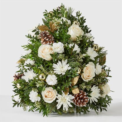 Snowed In Tree –  Alum Rock Florist, San Jose CA