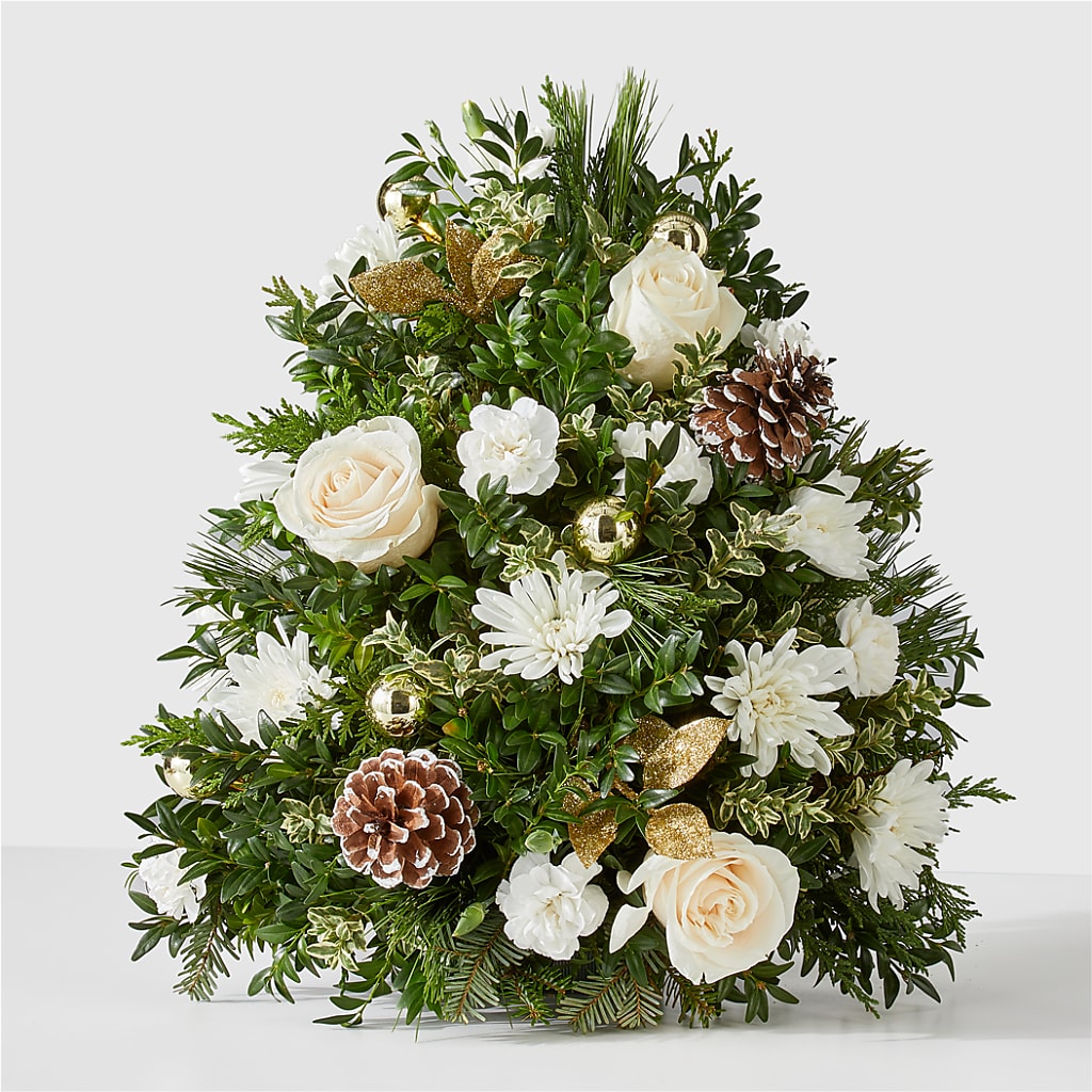 Snowed In Tree –  Alum Rock Florist, San Jose CA