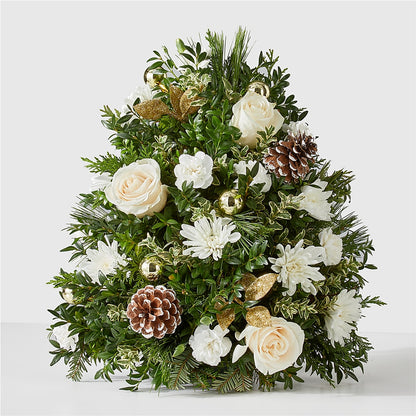 Snowed In Tree –  Alum Rock Florist, San Jose CA