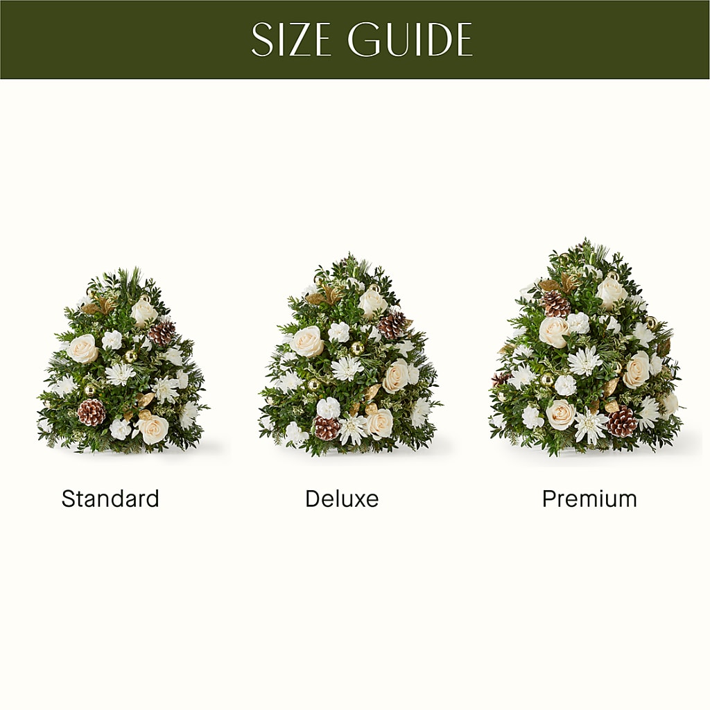 Snowed In Tree –  Alum Rock Florist, San Jose CA