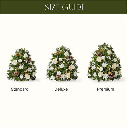 Snowed In Tree –  Alum Rock Florist, San Jose CA