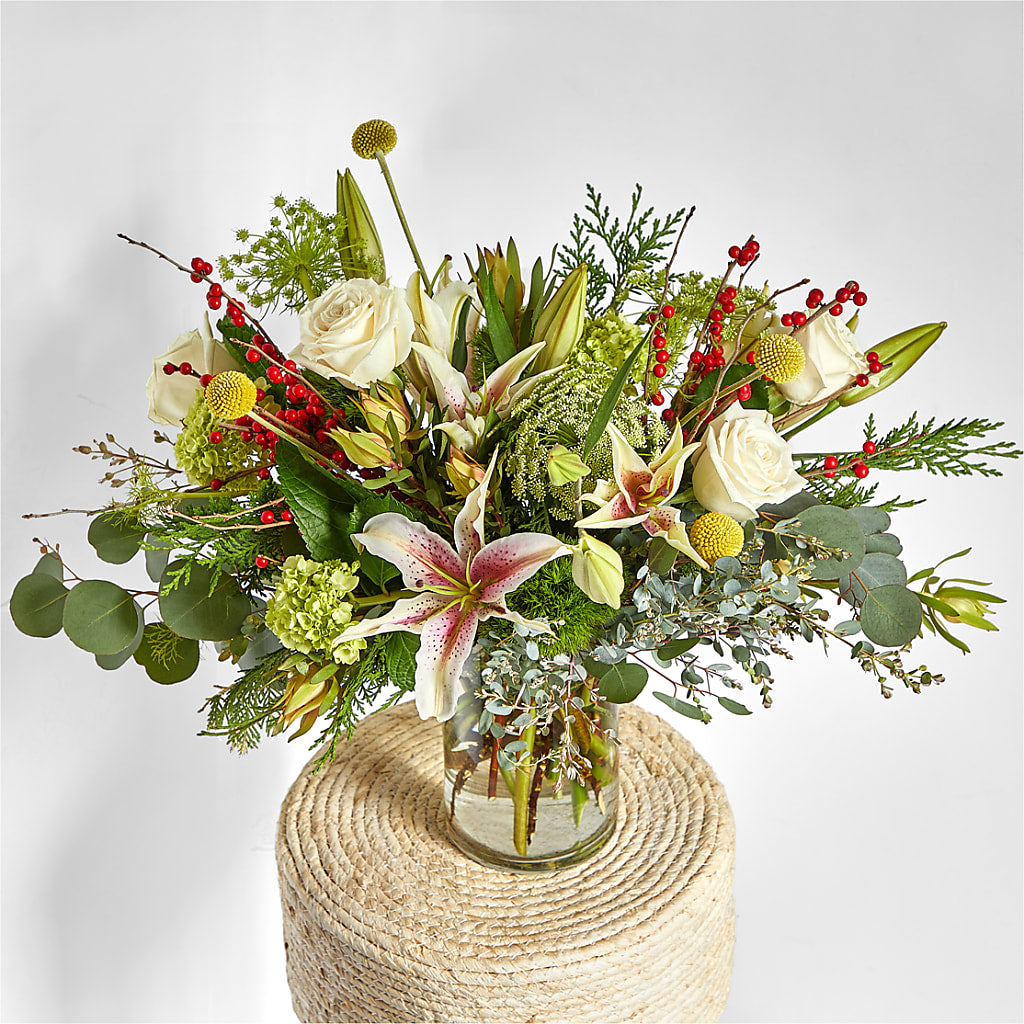 Berry & Bright Bouquet –  Alum Rock Florist, San Jose CA