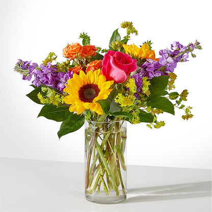 Vibrant Greetings Bouquet –  Alum Rock Florist, San Jose CA