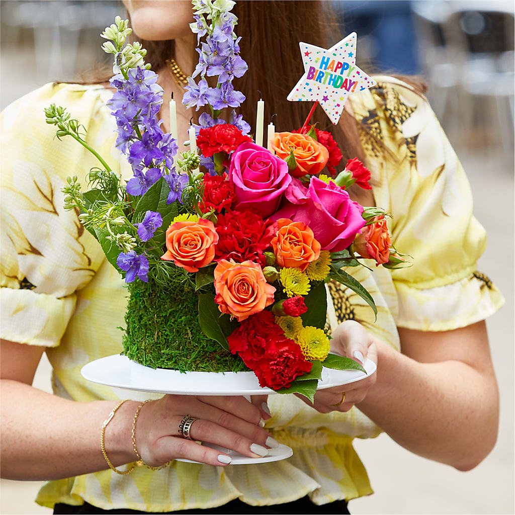 Best Year Yet Floral Cake –  Alum Rock Florist, San Jose CA