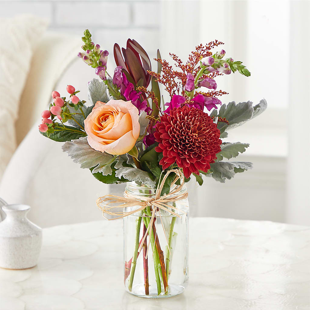 Moody Hues Bouquet –  Alum Rock Florist, San Jose CA