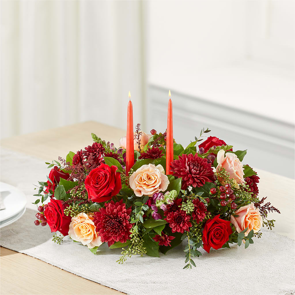 Most Thankful Centerpiece –  Alum Rock Florist, San Jose CA