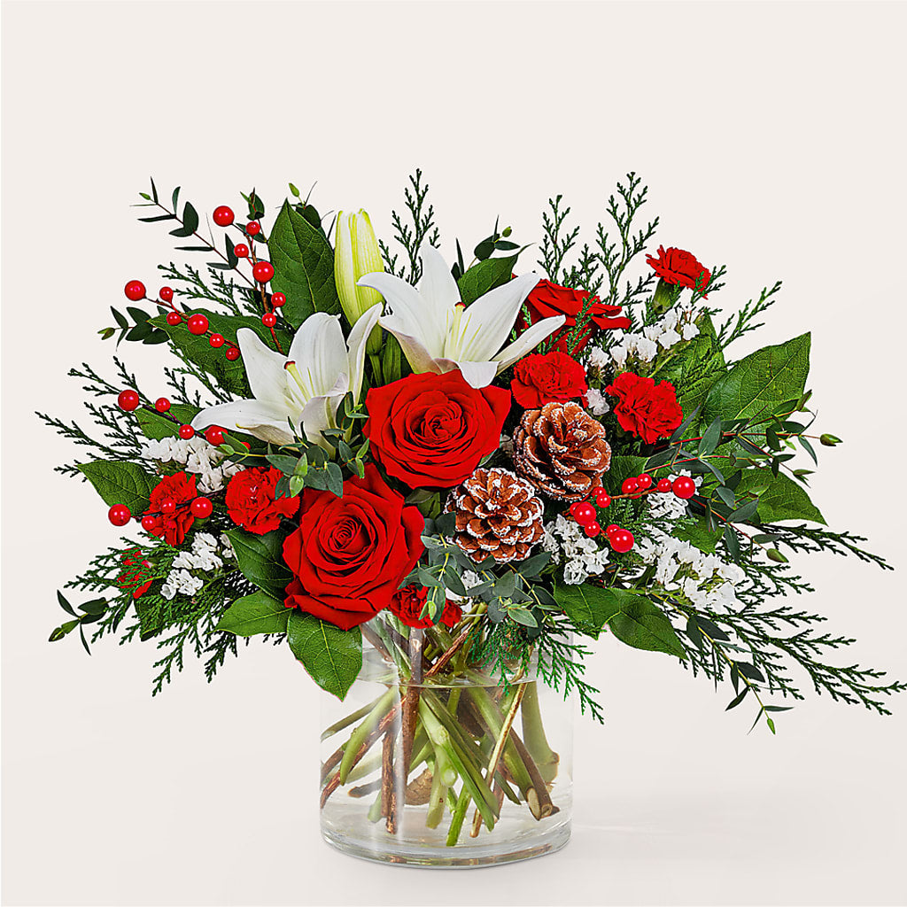 Best in Snow Bouquet –  Alum Rock Florist, San Jose CA