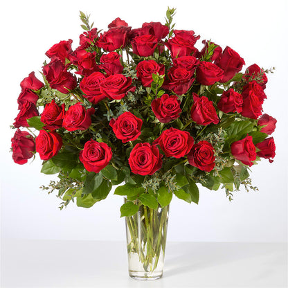 Forever Yours Fifty Stem Red Rose Bouquet –  Alum Rock Florist, San Jose CA
