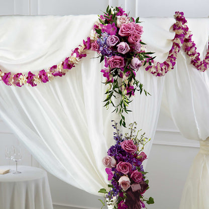 Color & Light Chuppah Decor –  Alum Rock Florist, San Jose CA